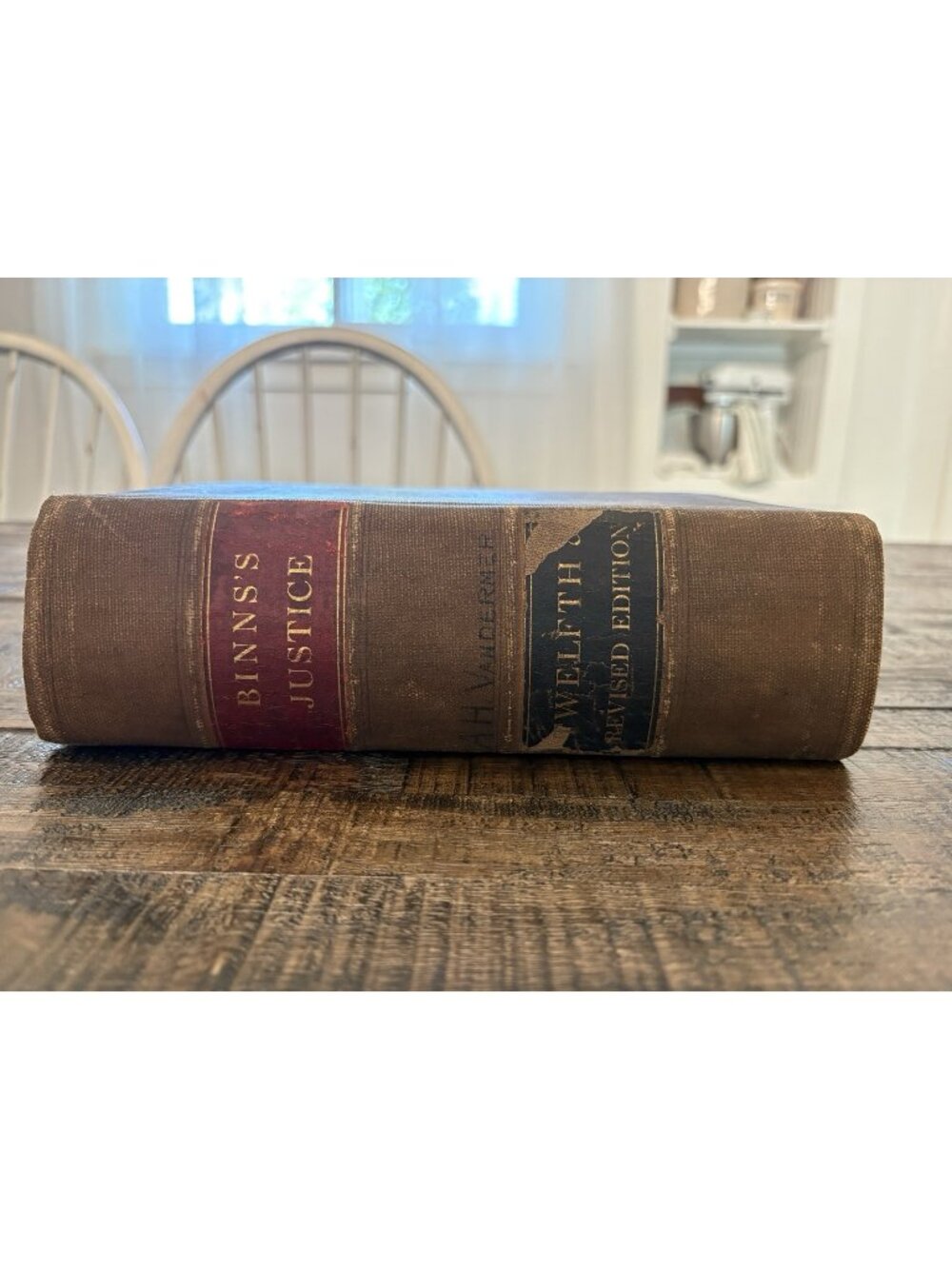 BINN'S JUSTICE of Magistrate’s Daily Companion 1928 Twelfth Revised Edition
